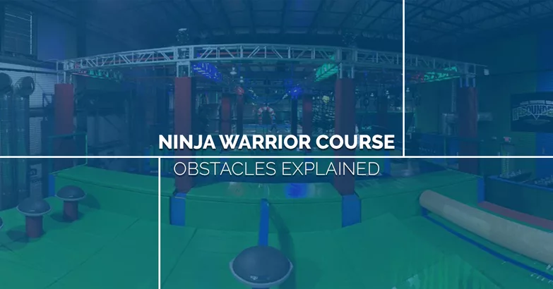 Parcours d'obstacles de compétition American Ninja Warrior